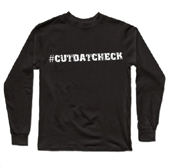 Soulja Boy **Limited Edition** #CutDatCheck TM GLOW IN the DARK LS T-Shirt